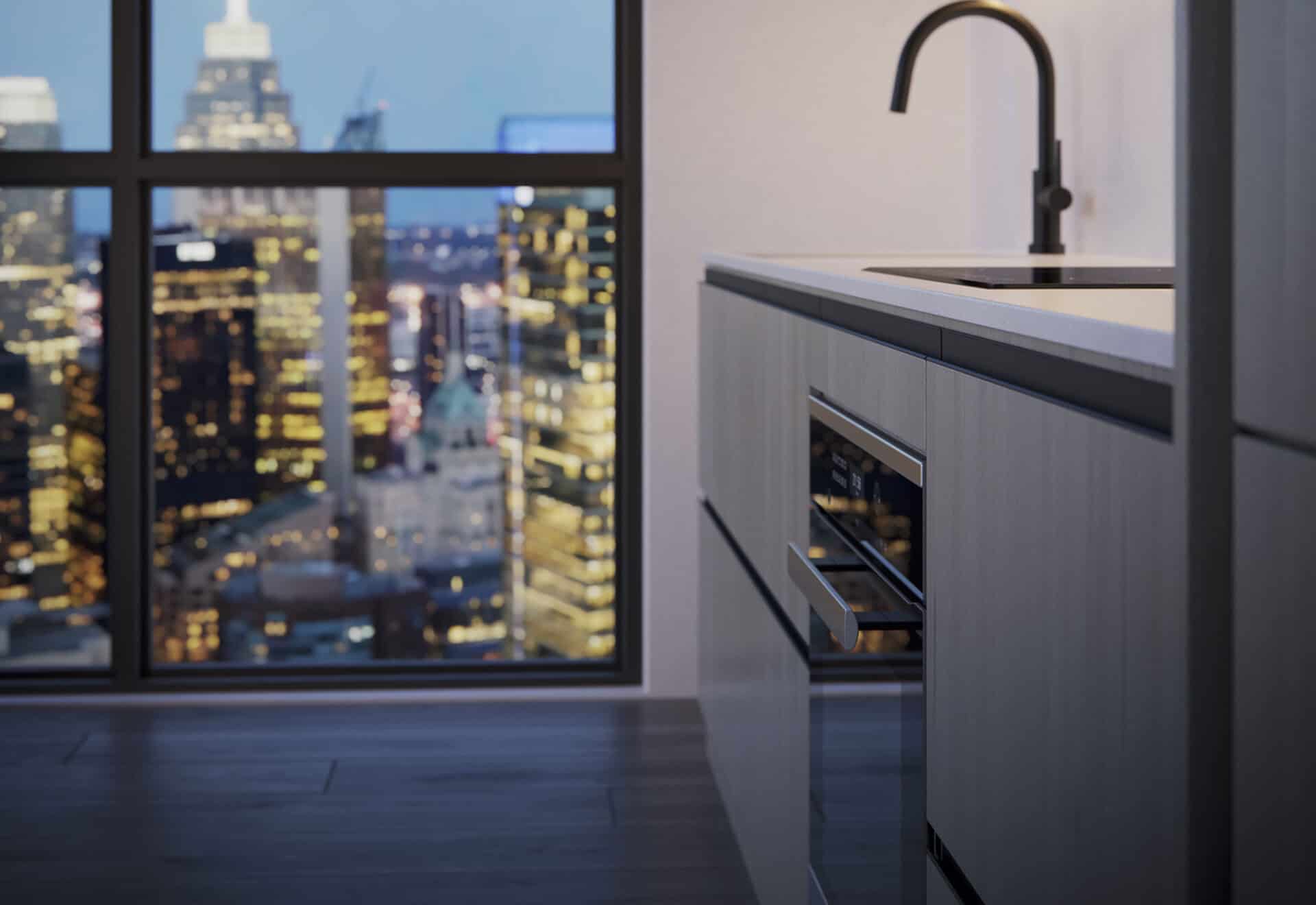 Curated visual reference: Condo Towers With Private Access To Private Aircraft Reference: Empire Maverick Condos