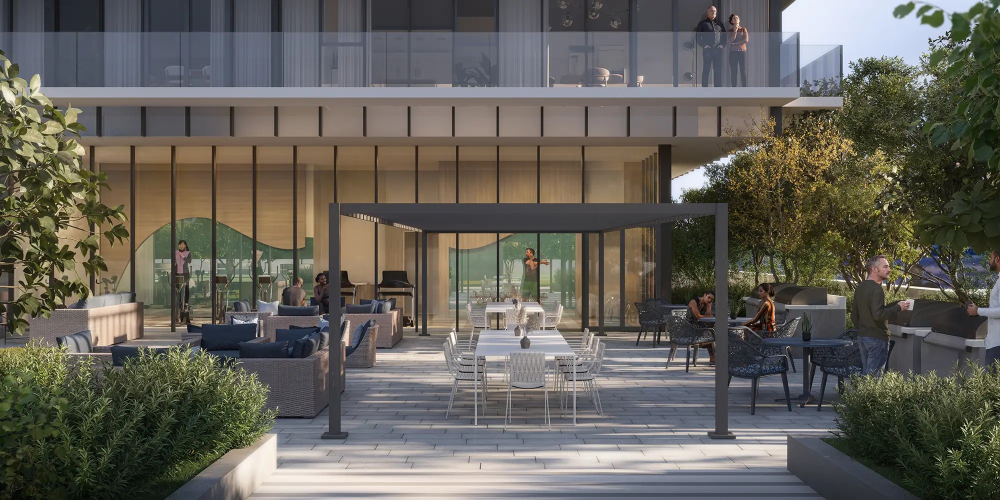 Aquanova Condos at Lakeview Village rendering