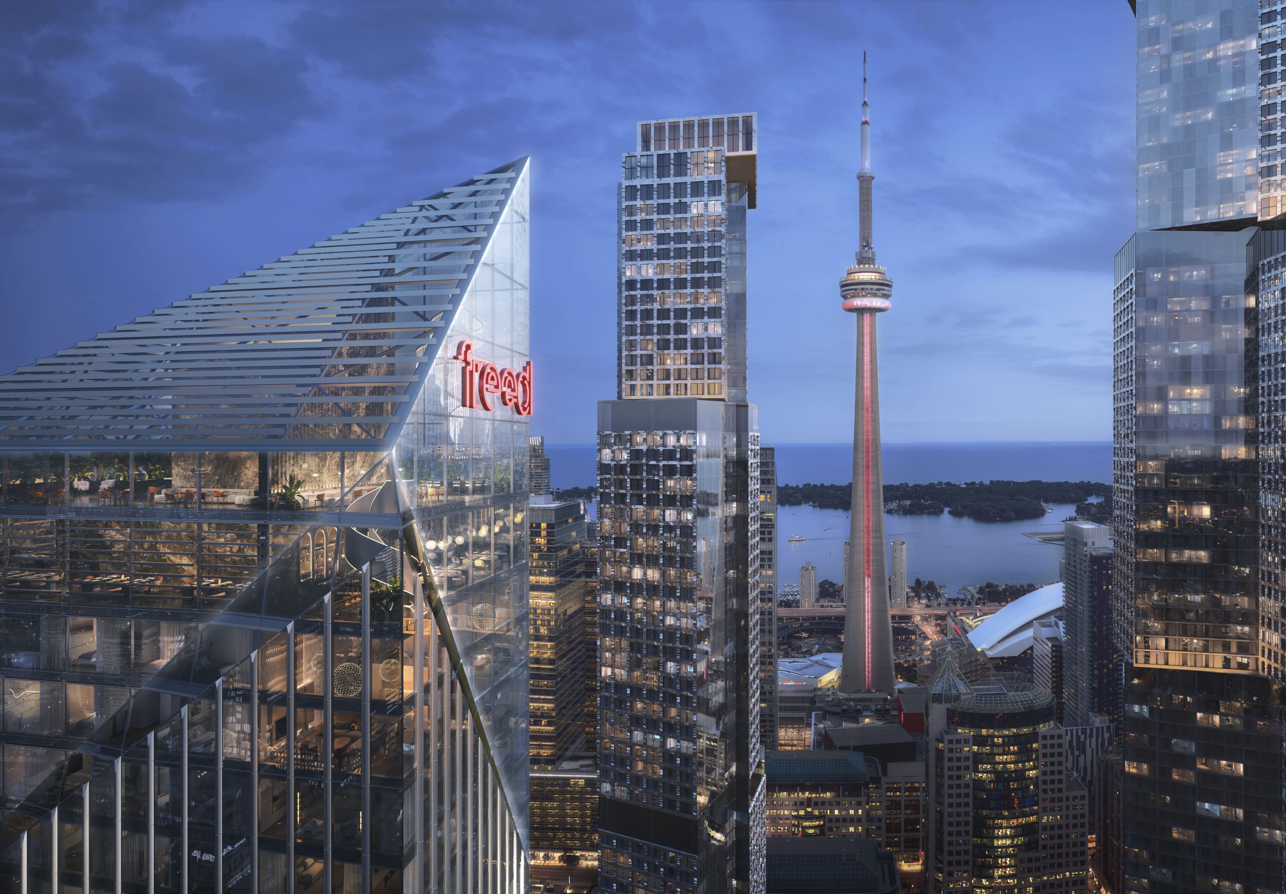 Freed Hotel & Residences rendering