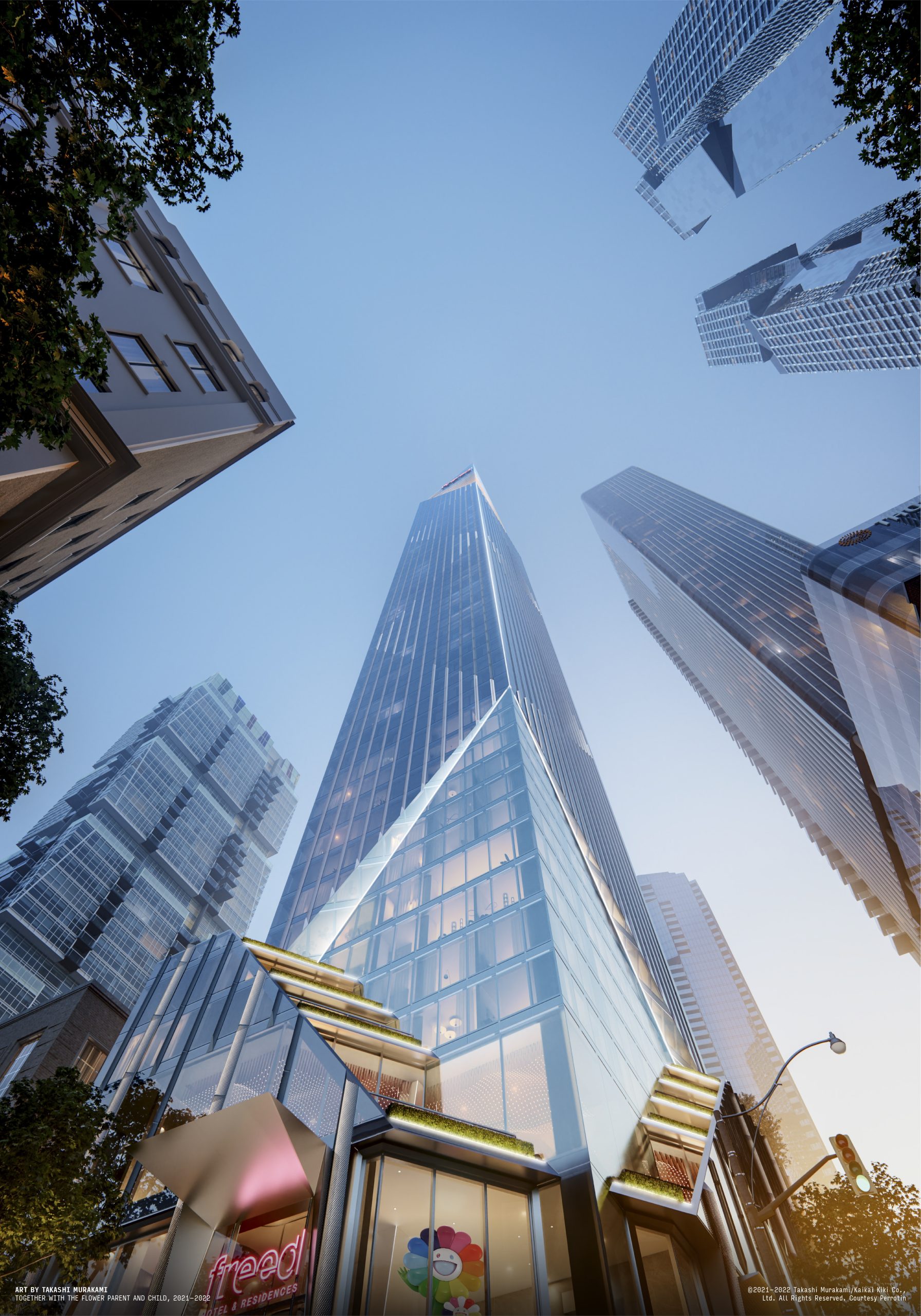 Freed Hotel & Residences rendering