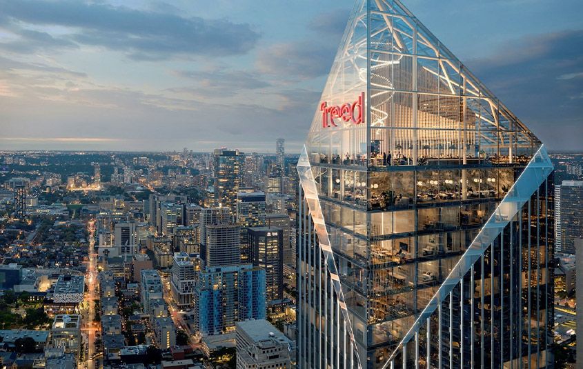 Freed Hotel & Residences rendering