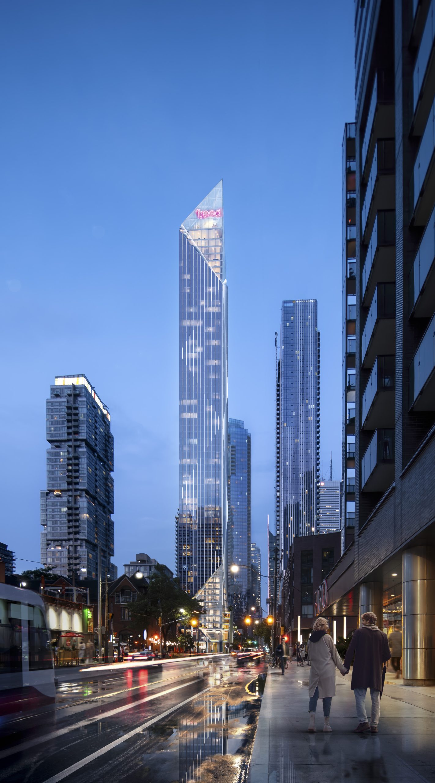 Freed Hotel & Residences rendering