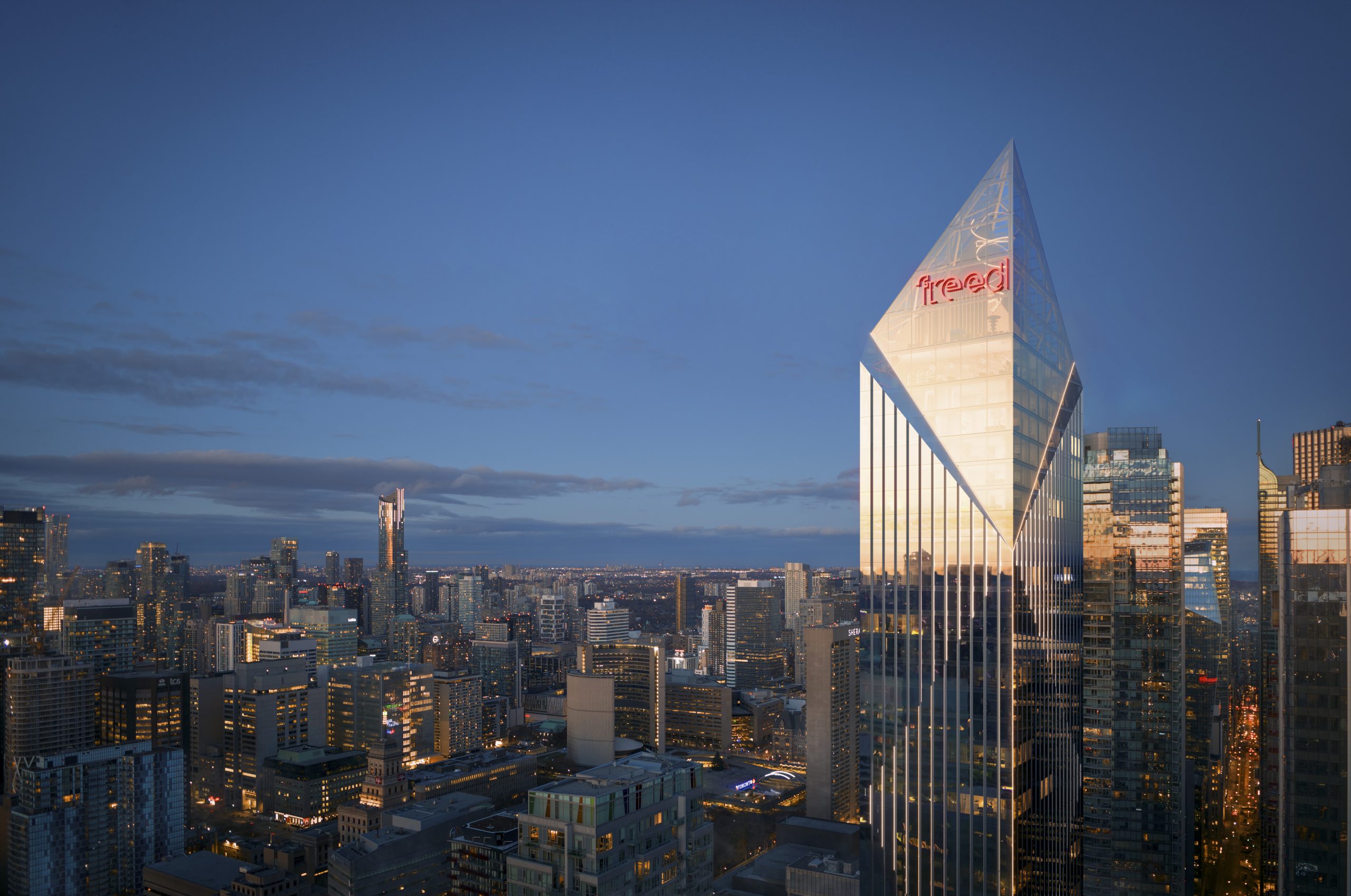 Freed Hotel & Residences rendering