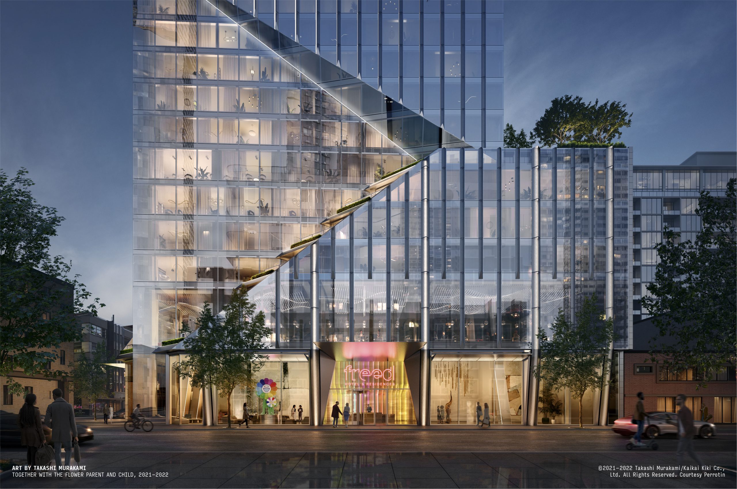 Freed Hotel & Residences rendering
