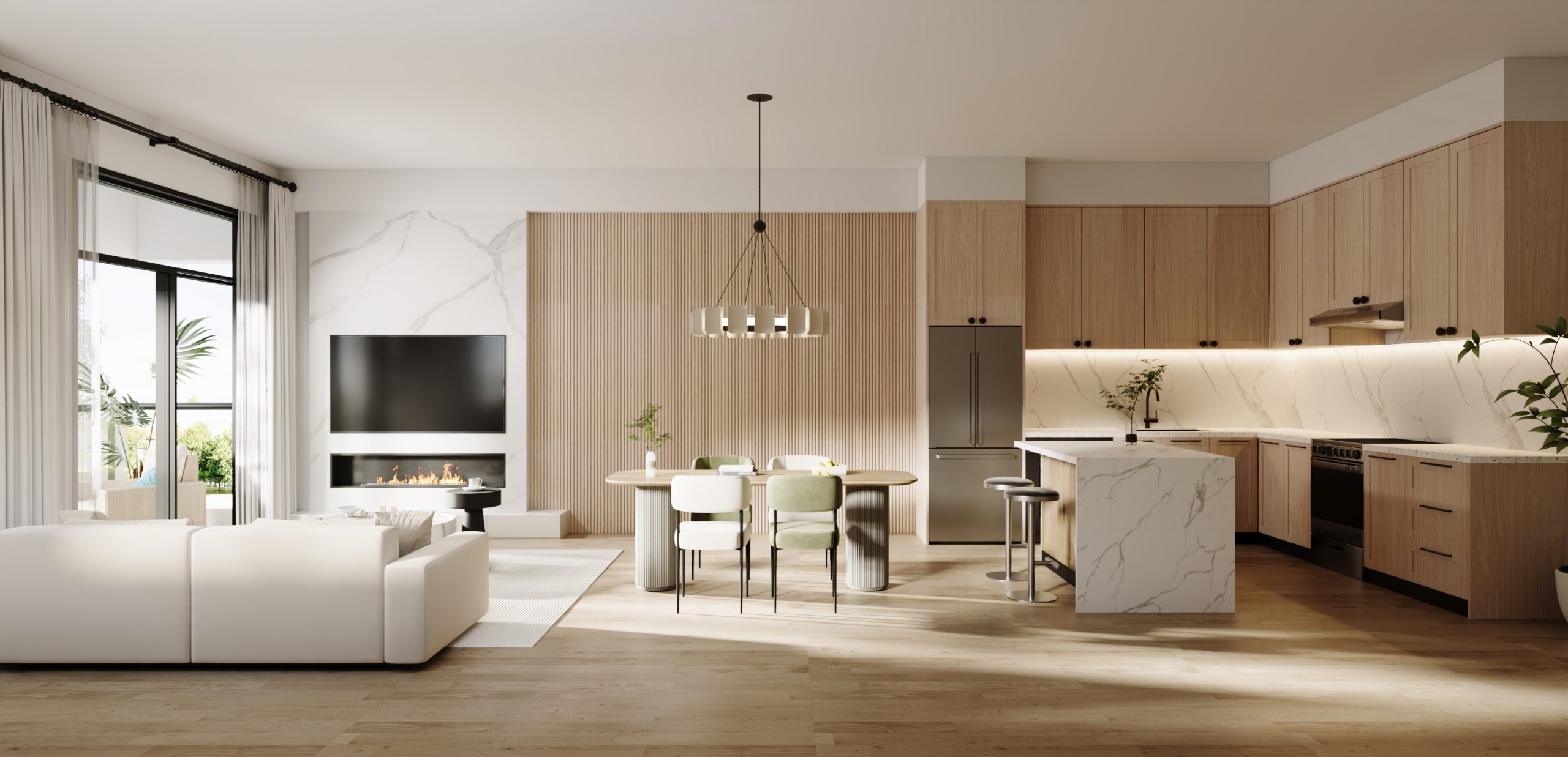Chateau Towns rendering