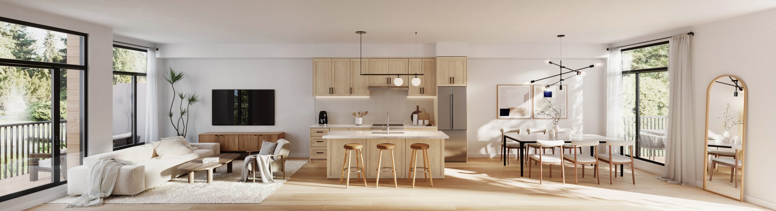 Chateau Towns rendering