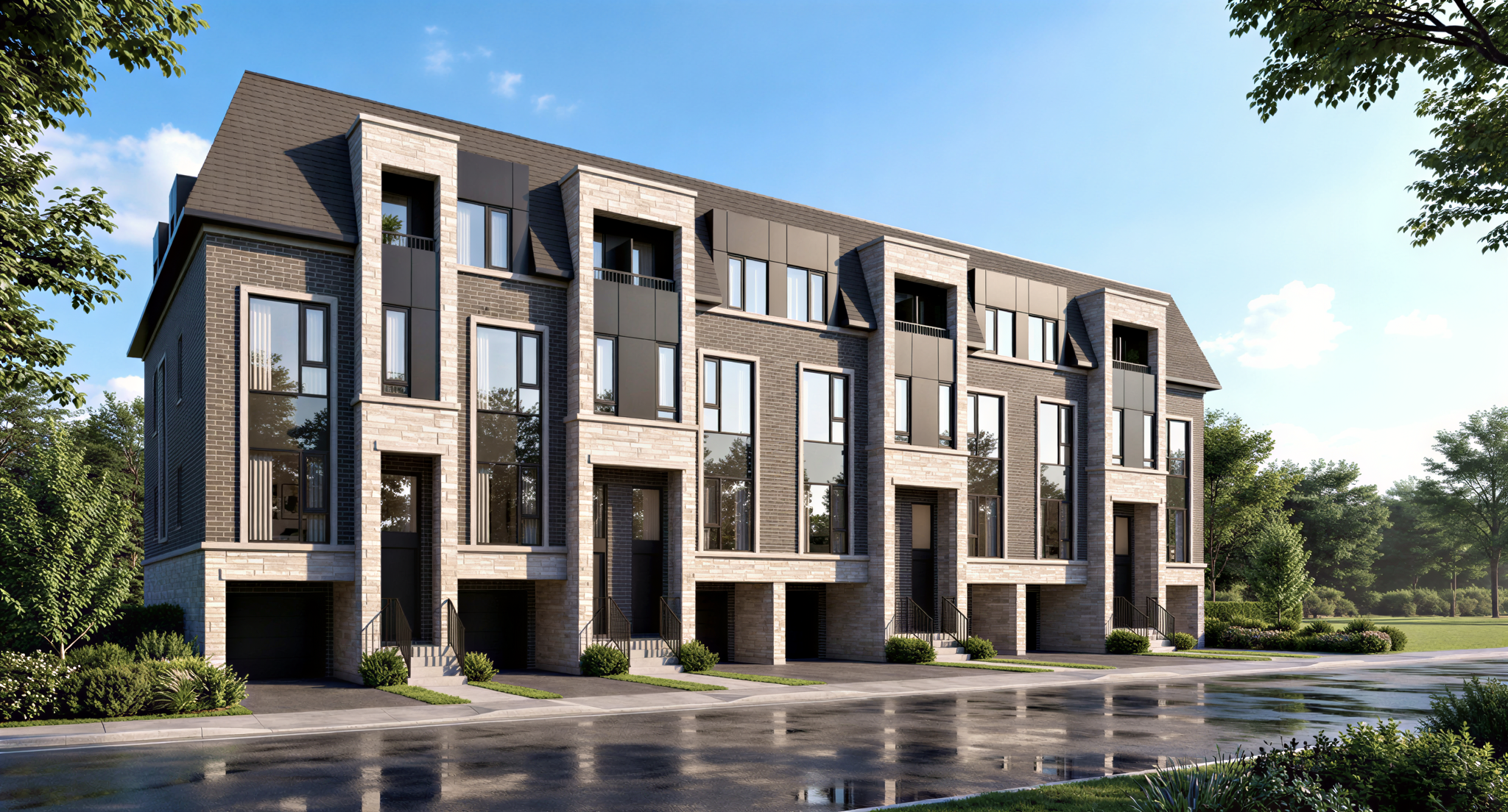 Chateau Towns rendering