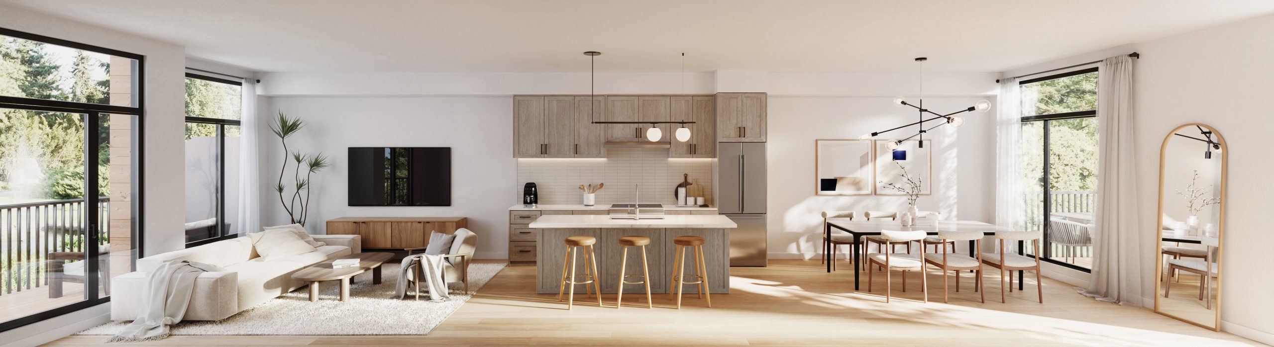 Chateau Towns rendering