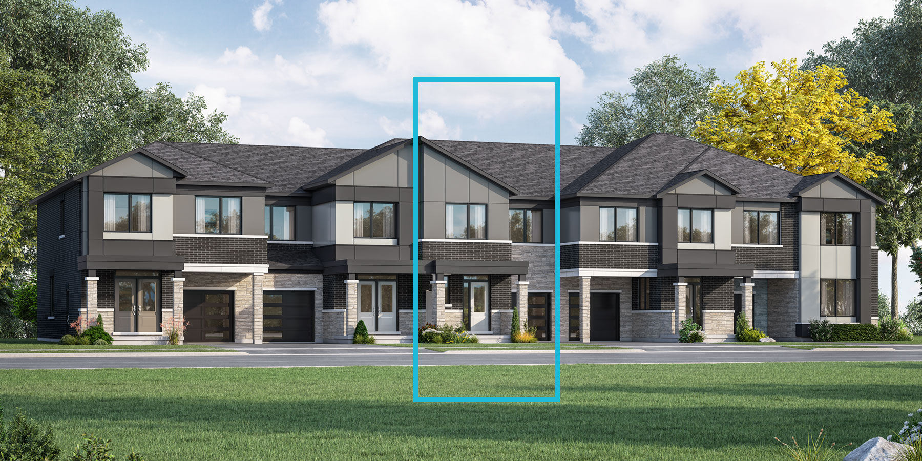 Ashburn Hills Homes rendering