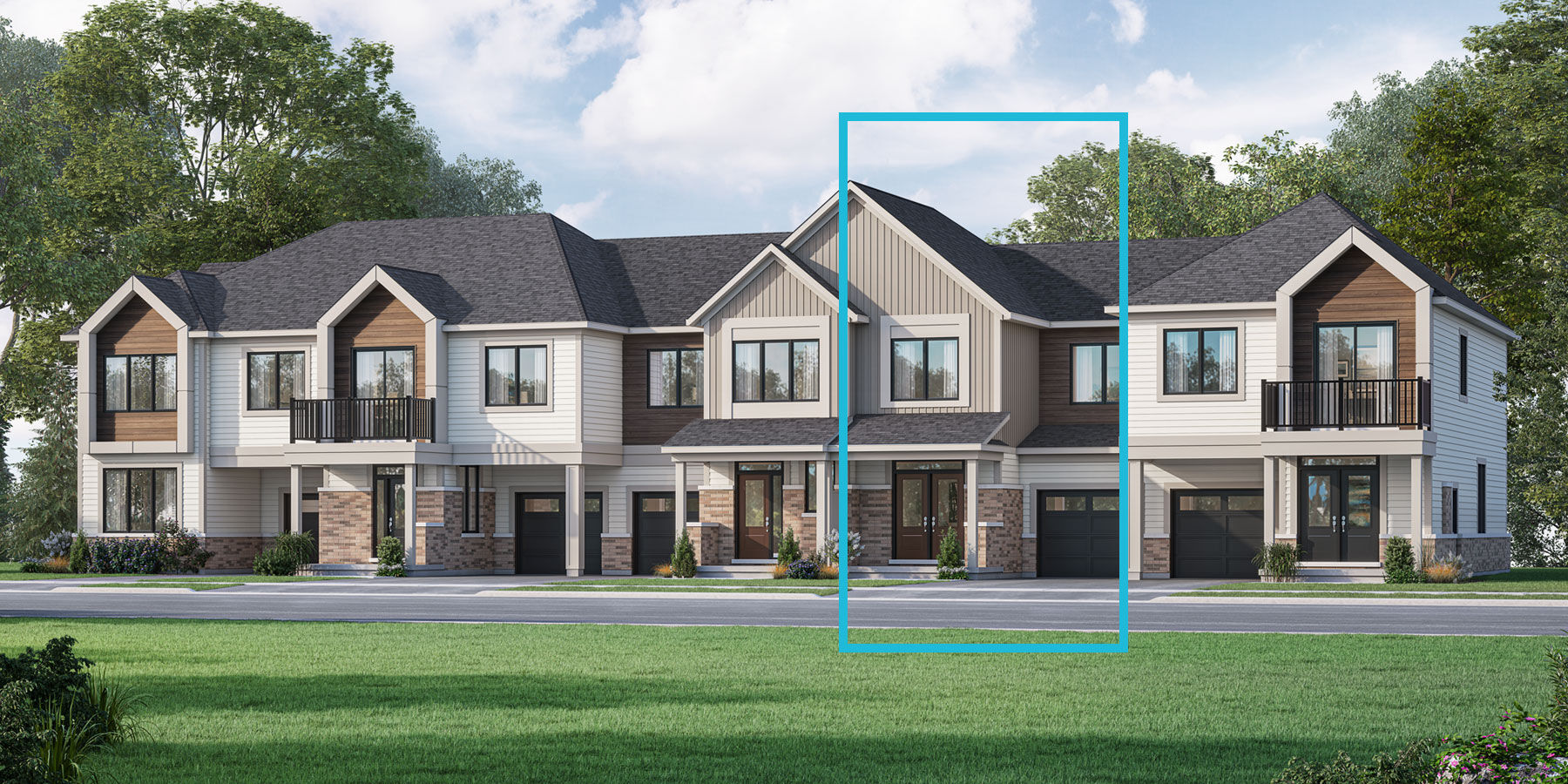 Ashburn Hills Homes rendering