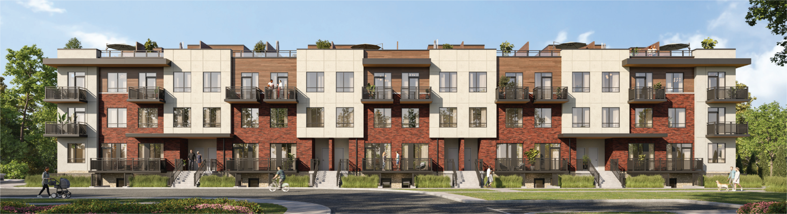 Spruce Trails Towns rendering