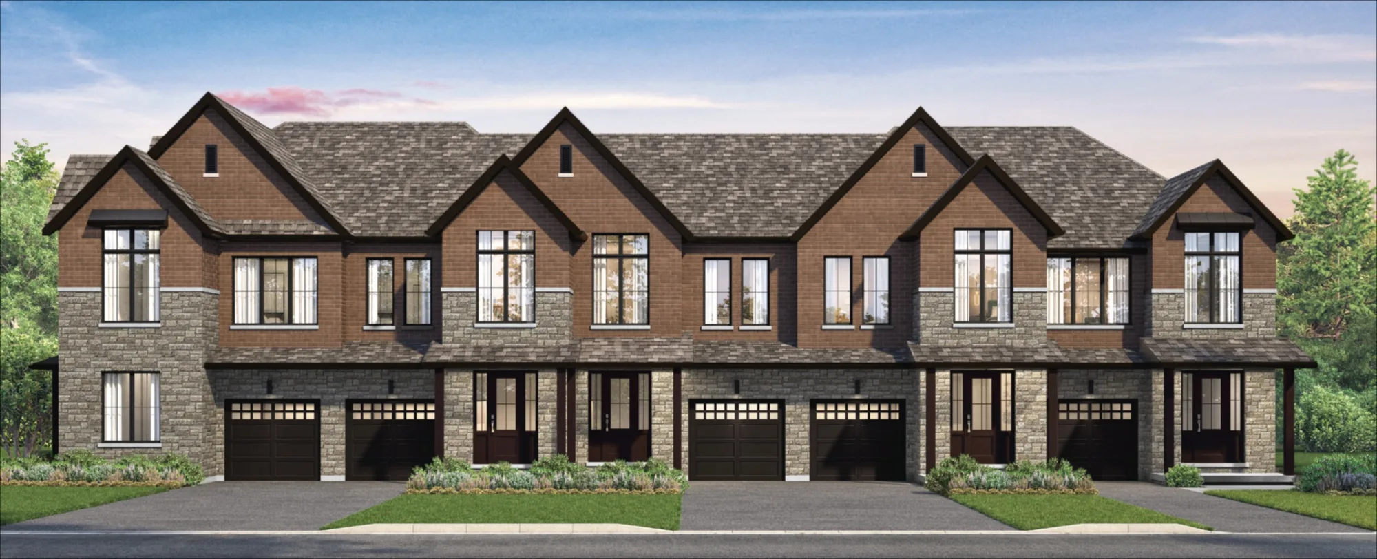Founders Walk by Fairgate Homes and OPUS Homes rendering