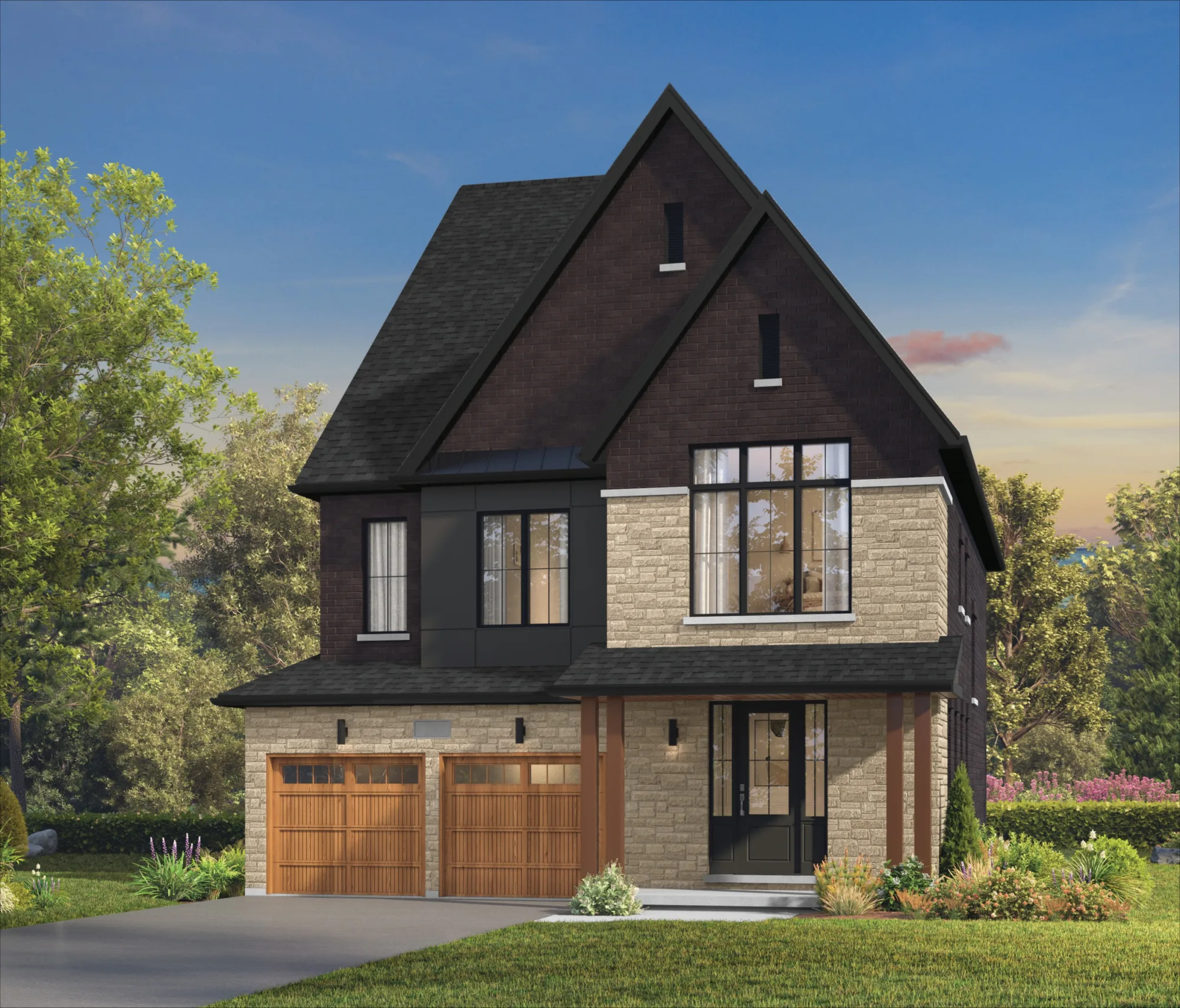 Founders Walk by Fairgate Homes and OPUS Homes rendering