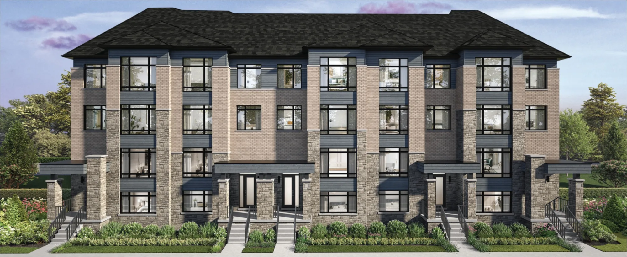 Founders Walk by Fairgate Homes and OPUS Homes rendering