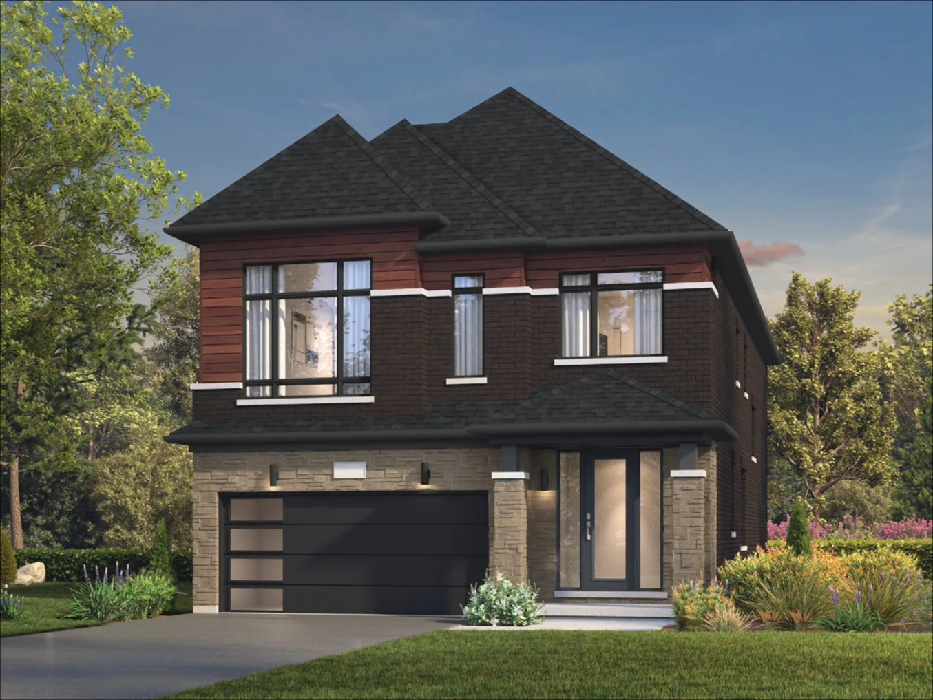 Founders Walk by Fairgate Homes and OPUS Homes rendering