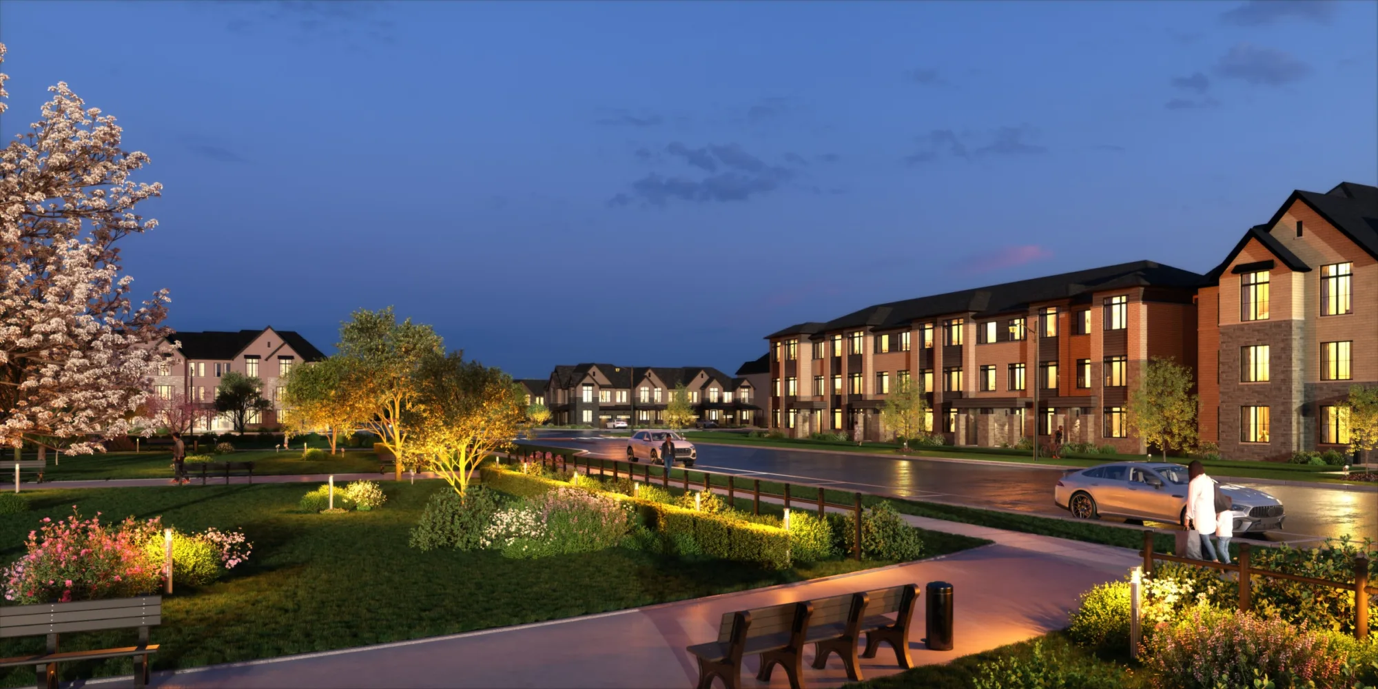 Founders Walk by Fairgate Homes and OPUS Homes rendering
