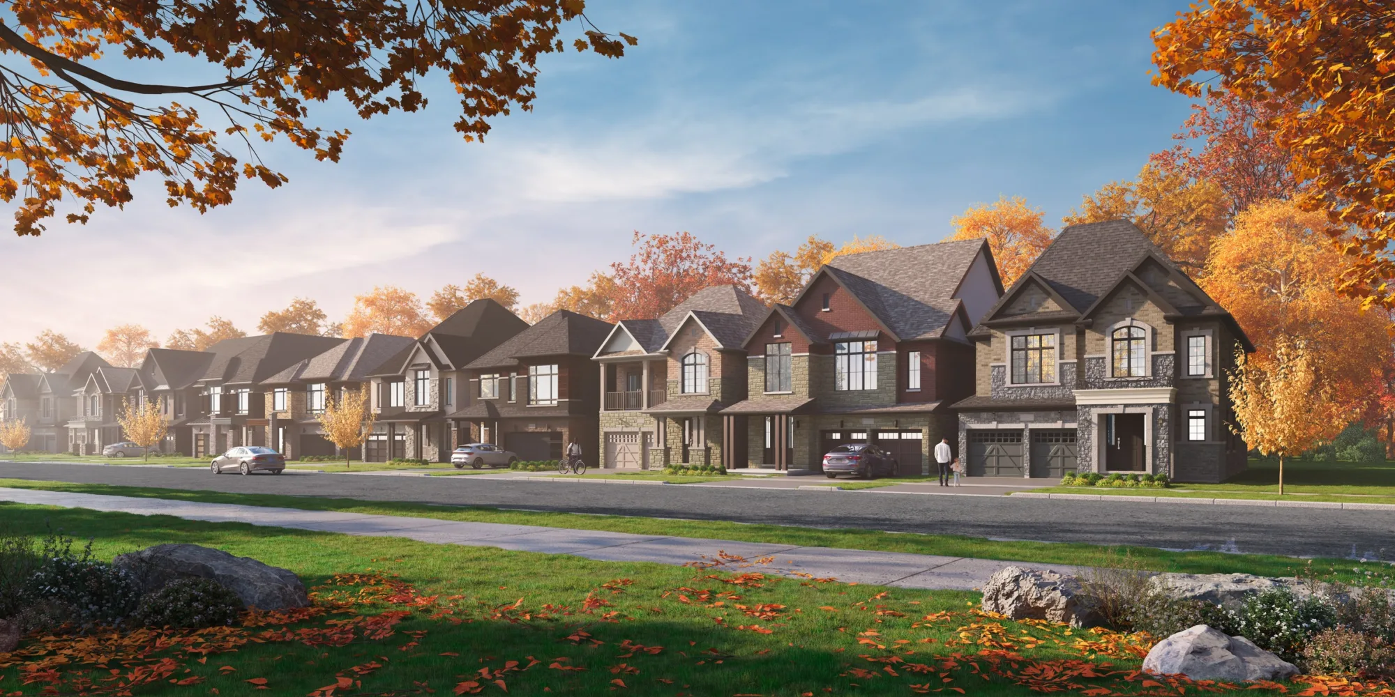 Founders Walk by Fairgate Homes and OPUS Homes rendering