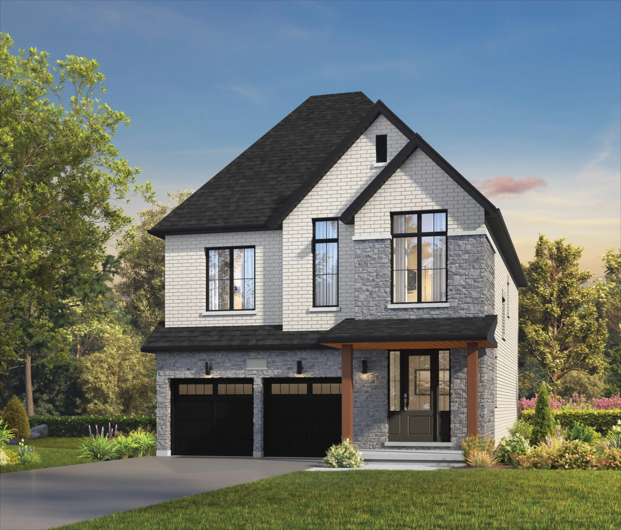 Founders Walk by Fairgate Homes and OPUS Homes rendering
