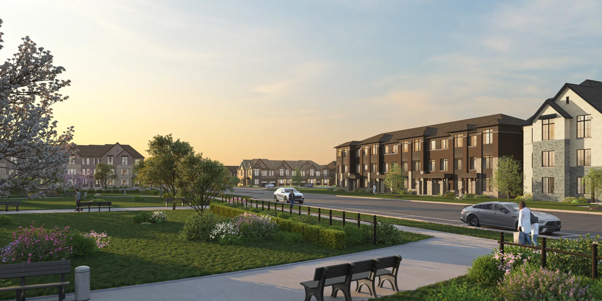 Founders Walk by Fairgate Homes and OPUS Homes rendering