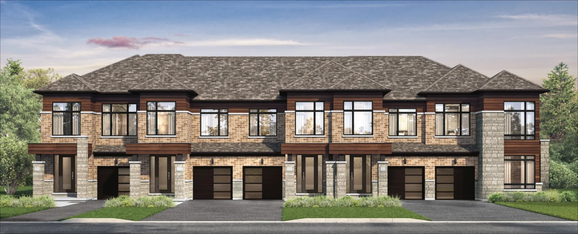 Founders Walk by Fairgate Homes and OPUS Homes rendering