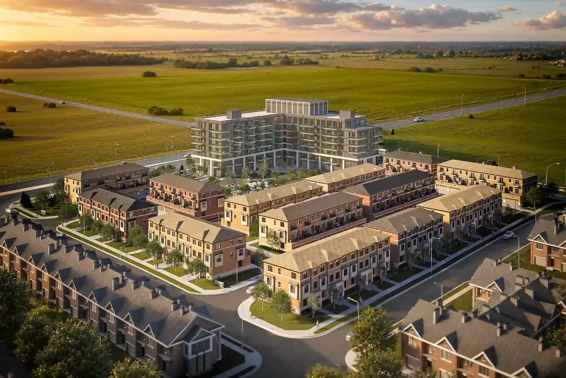 Elements Towns rendering